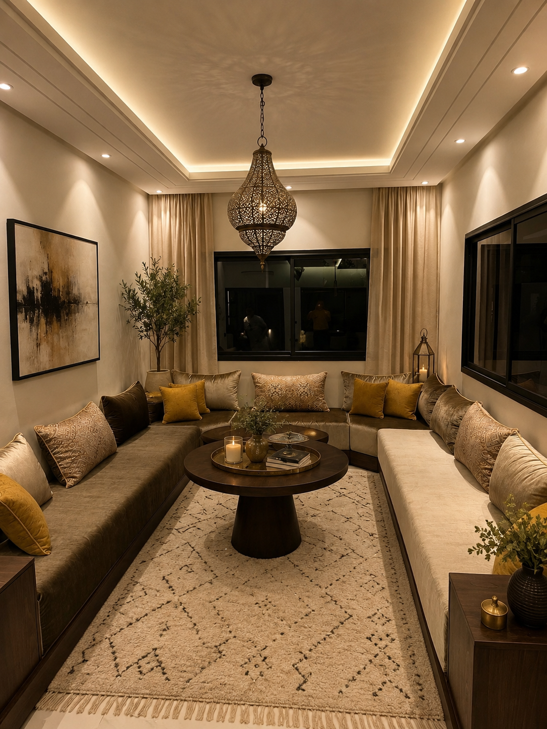 Salon marocain contemporain